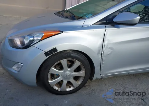 2013 Hyundai Elantra Limited from USA, damaged, VIN 5NPDH4AE0DH208237